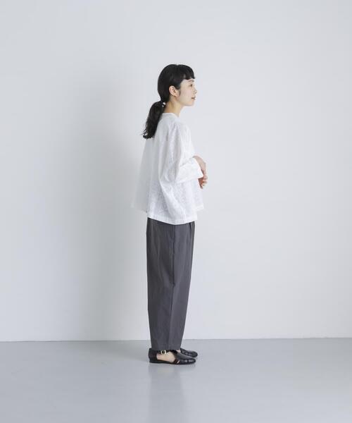 かぐれ パンツ コットンワッシャーサルエルパンツ レディース