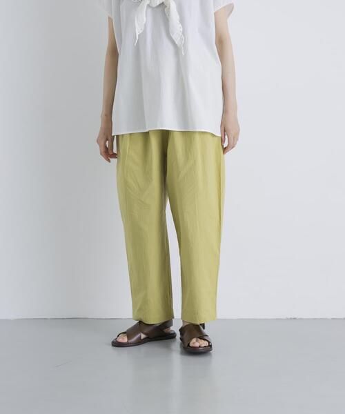 かぐれ パンツ コットンワッシャーサルエルパンツ レディース