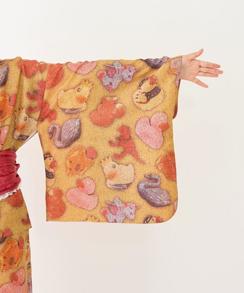 CIAOPANIC（チャオパニック） 浴衣 「ひなの企画」3点SET TOY柄浴衣