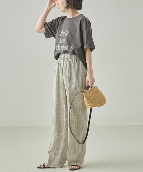 「journal standard L'essage」 半袖Tシャツ FREE ホワイト レディース_画像5