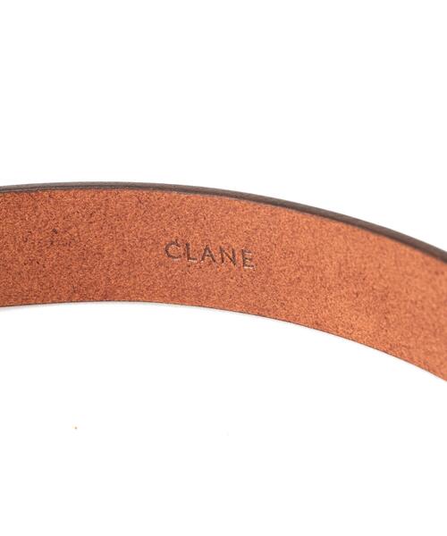 CLANE（クラネ） ベルト CLANE/クラネ/GENUINE LEATHER BELT