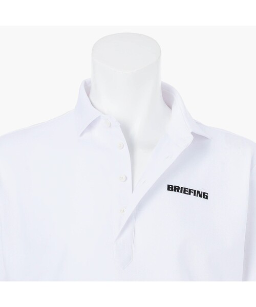 BRIEFING ホワイト シャツ BRIEFING（ブリーフィング） tシャツ 「BRIEFING GOLF／ブリーフィング