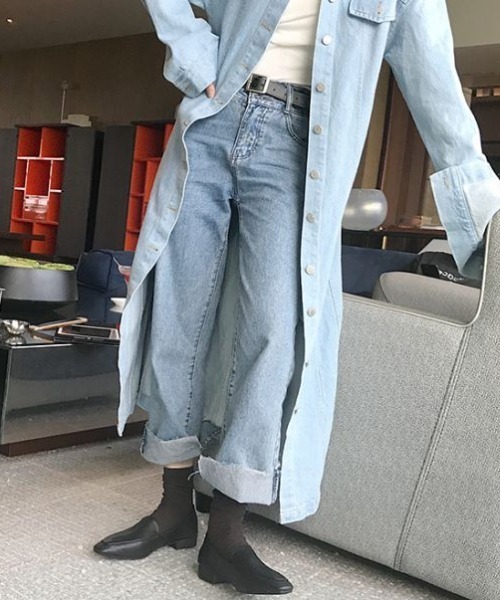 「AMELY」 フラットパンプス 39 ブラック レディース_画像4