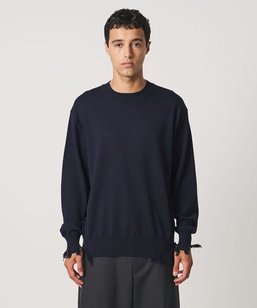 LOEFF（ロエフ） ニット セーター 「LOEFF」ダメージ ニット プル
