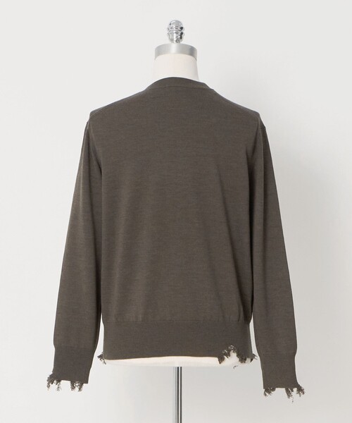 LOEFF（ロエフ） ニット セーター 「LOEFF」ダメージ ニット プル