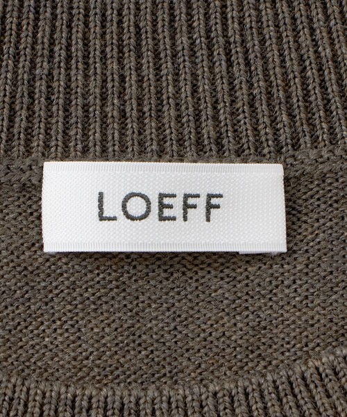 LOEFF（ロエフ） ニット セーター 「LOEFF」ダメージ ニット プル