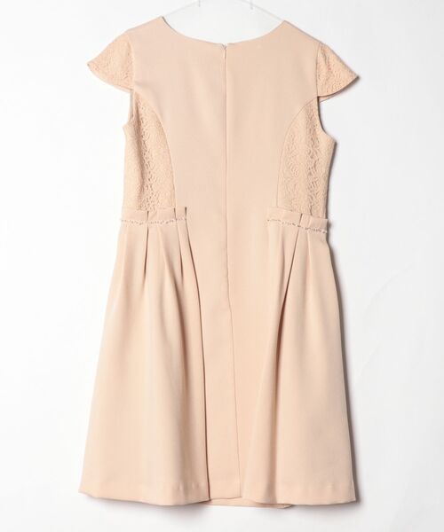 「GIRL」 レースノースリーブワンピース L ベージュ レディース_画像2
