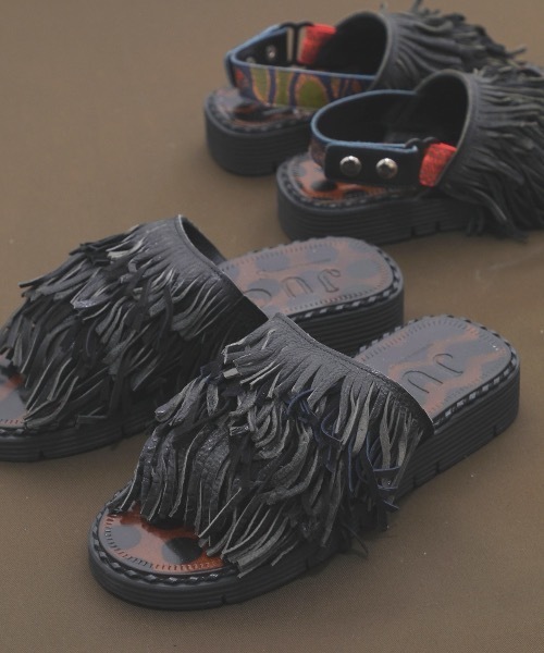 サンダル くせっ毛サンダル -Mens- 「JUCO. STANDARD SHOES」 メンズ レディースの画像