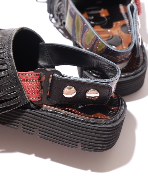 サンダル くせっ毛サンダル -Mens- 「JUCO. STANDARD SHOES」 メンズ レディースの画像