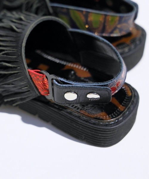 サンダル くせっ毛サンダル -Mens- 「JUCO. STANDARD SHOES」 メンズ レディースの画像