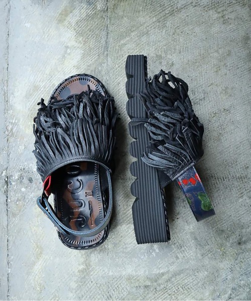 サンダル くせっ毛サンダル -Mens- 「JUCO. STANDARD SHOES」 メンズ レディースの画像