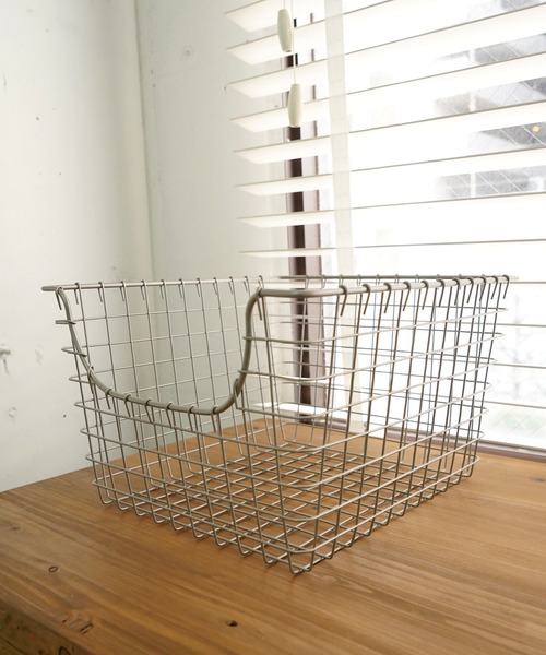 THE MILES 収納 Scoop Small Basket ワイヤーラック ワイヤー
