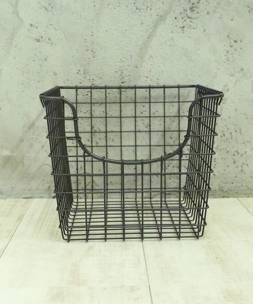 THE MILES 収納 Scoop Small Basket ワイヤーラック ワイヤー