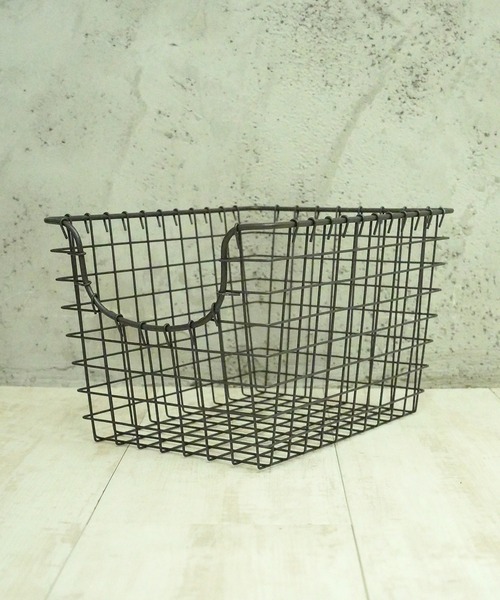 THE MILES 収納 Scoop Small Basket ワイヤーラック ワイヤー