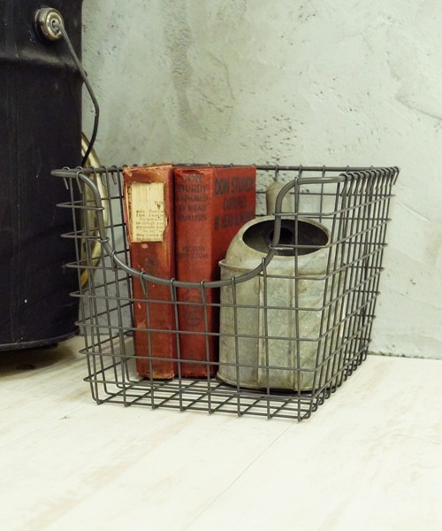 THE MILES 収納 Scoop Small Basket ワイヤーラック ワイヤー