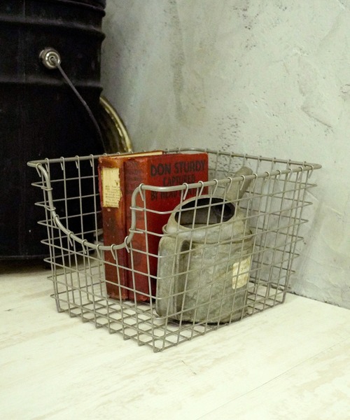 THE MILES 収納 Scoop Small Basket ワイヤーラック ワイヤー
