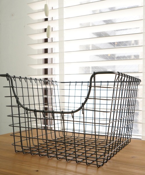 THE MILES 収納 Scoop Small Basket ワイヤーラック ワイヤー