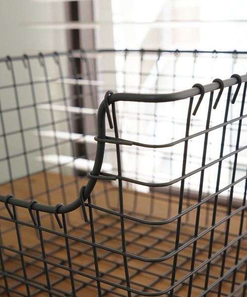 THE MILES 収納 Scoop Small Basket ワイヤーラック ワイヤー