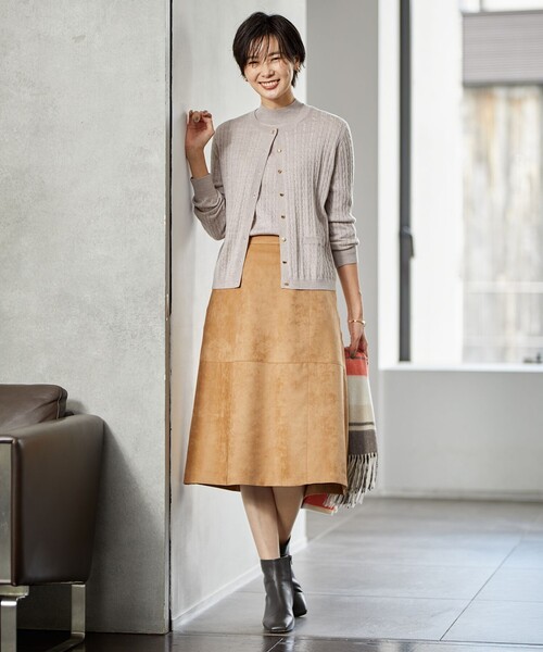 ニット 「洗える」KNIT BASIC ハイネック レディース : ZOZOTOWN