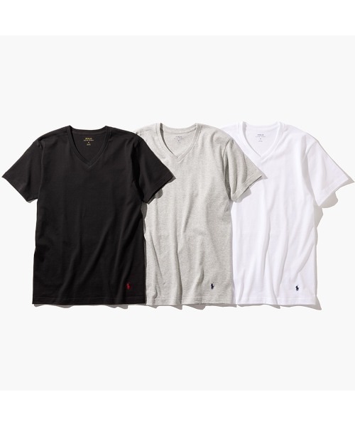 ◆POLO RALPH LAUREN◆クラシックフィット Vネック 5枚パック POLO RALPH LAUREN インナーシャツ 肌着 「POLO LAUREN