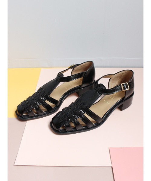 PASCUCCI サンダル /7463 / 3.5cmヒールグルカサンダル レディース 