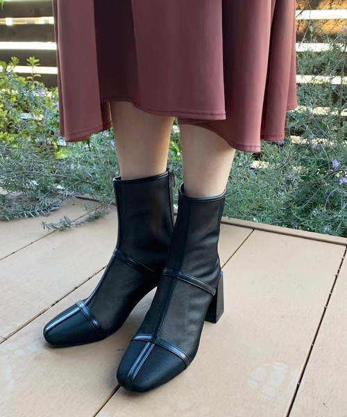 PREFERIR（プレフェリール） ブーツ シアー・ポインテッドトゥ・ブーツ