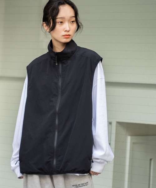 ベスト ジレ WEGO/「セットアップ対応」ナイロントラックベスト メンズ レディース | WEGO | 13