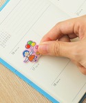 ステッカー ニューレトロ フレークシール ミニ...の詳細画像2