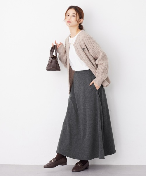 Viola e Viola（ヴィオラ エ ヴィオラ） スカート 裏ファーフレアー