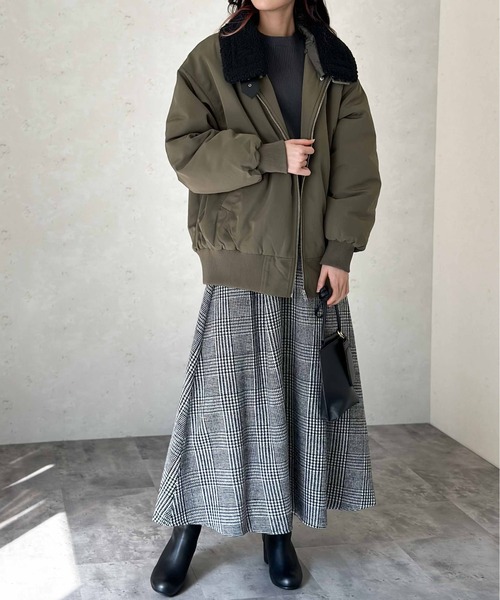 Per sist ence ma1 ma-1 中綿ビッグサイズMA-1(取り外し衿付き