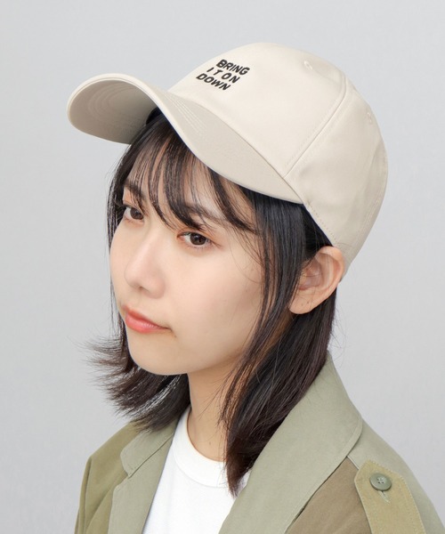 ロゴ刺繍 ネイビーキャップ ロゴ刺繍キャップ【ネイビー】 | PlusM Online Shop プラスエム
