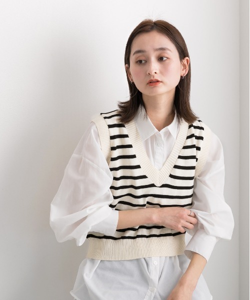 ベスト ジレ ウィンターボーダー スクエアジレ レディース 楽天市場】【最大10％offクーポン&ポイント2倍】ニットベスト