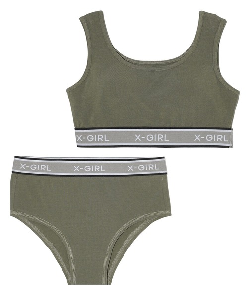 【 】ID blend ロゴ ブラ ショーツ 上下セット ♪ Lace Ladies ブラジャー ショーツセット フロントホック