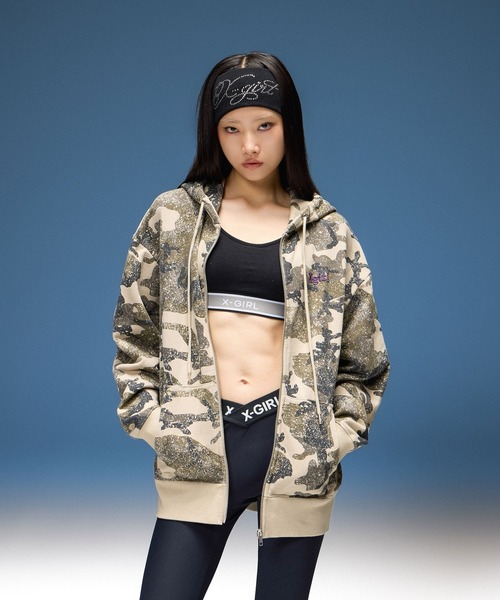 X-girl（エックスガール） ブラジャー ショーツセット LOGO UNDERWEAR