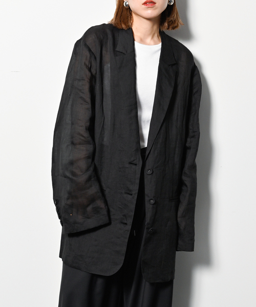 CITYSHOP（シティショップ） ジャケット テーラードジャケット SHEER 