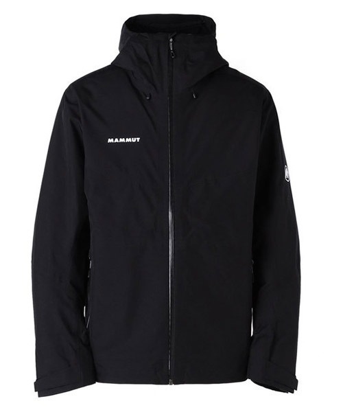 マムート　コンベイ3in1ハードシェルフーデッドジャケット　1回着用 美品 MAMMUT（マムート） ブルゾン アウター コンベイ3 イン 1 ハード