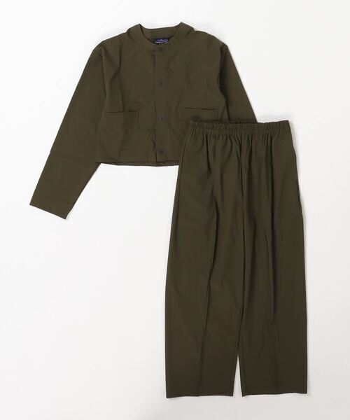 カーディガン 「THOUSAND MILE」CARDIGAN ＆ WIDE PANTS SET Ny/Pu / カーディガン アンド ワイドパンツ セ THOUSAND MILE カーディガン 「THOUSAND MILE」CARDIGAN ＆ WIDE