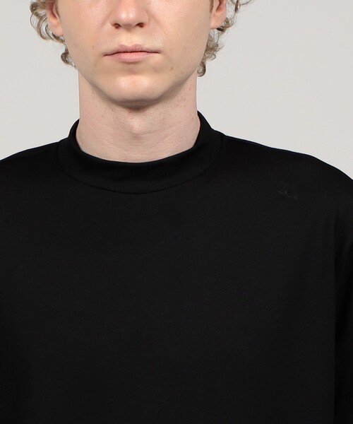 TOMORROWLAND（トゥモローランド） tシャツ ウールポリエステル モック