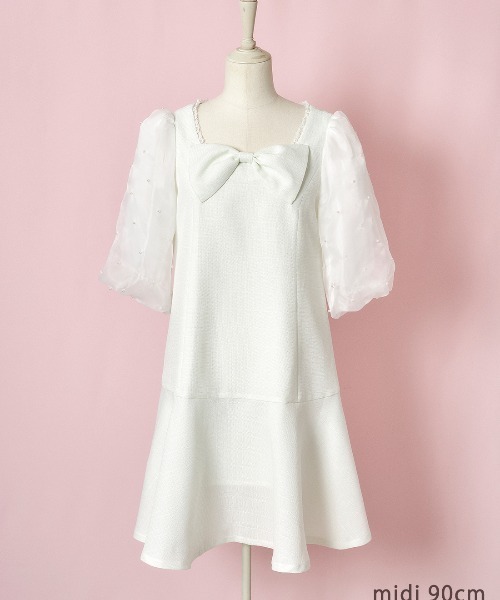 ワンピース mellfy memory angel playful tulle dress Angel Playful tulle dress（ワンピース）｜mellfy memory