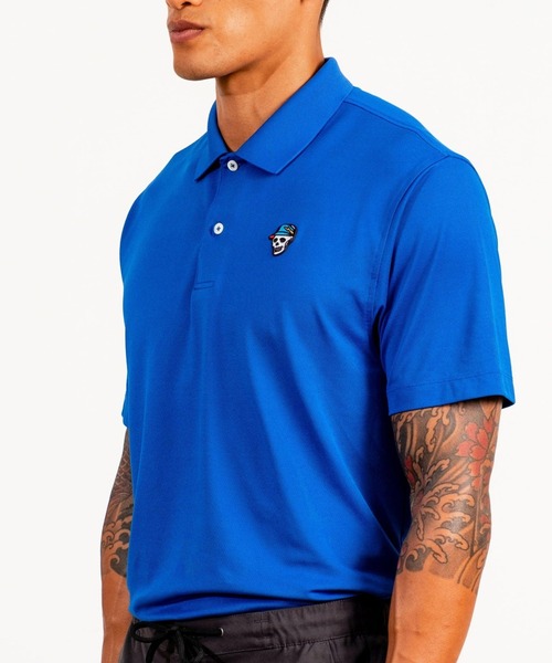 DEVEREUX GOLF ポロシャツ ショートスリーブアイコンポロ メンズ