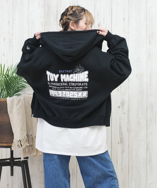 TOY MACHINE（トイマシーン） パーカー 「ムラサキスポーツ限定」TOY