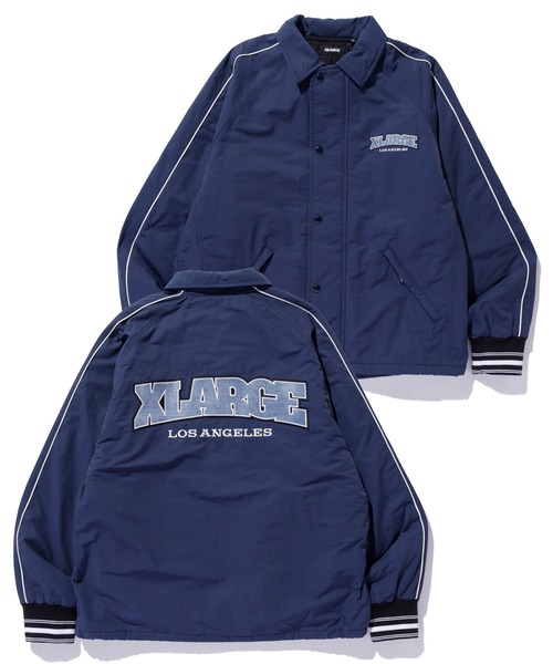 XLARGE ブルゾン アウター NYLON PIPING COACH JACKET メンズ