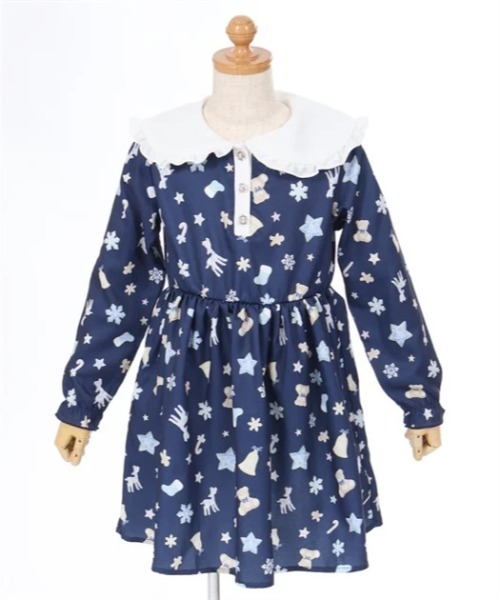 axes femme（アクシーズ ファム） ワンピース アイシングクッキー柄