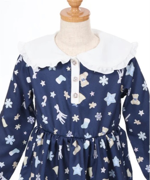 axes femme（アクシーズ ファム） ワンピース アイシングクッキー柄