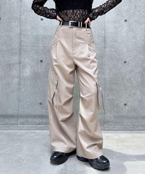 PAGEBOY カーゴパンツ TRカーゴスラックス レディース