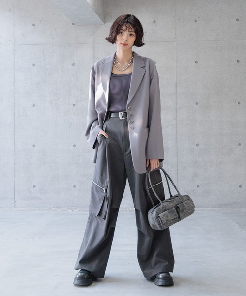 PAGEBOY（ページボーイ） カーゴパンツ TRカーゴスラックス レディース