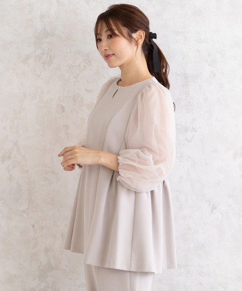 Rose Tiara（ローズティアラ） ブラウス シャツ 「セットアップ対応