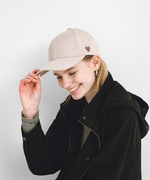 URBAN RESEARCH Sonny Label キャップ 帽子 ハートモチーフ小顔
