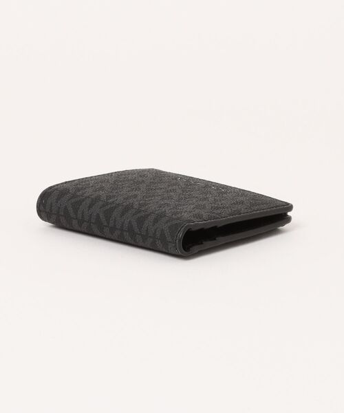 MICHAEL KORS/COOPER スクエア ジップウォレット MKシグネチャー 公式アウトレット】COOPER スクエア ジップ ウォレット - MK