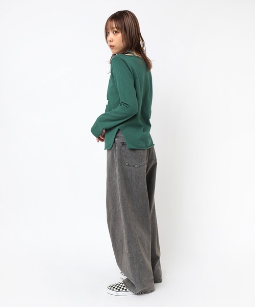 RNA tシャツ M2376 オフショルナンバリングプルオーバー